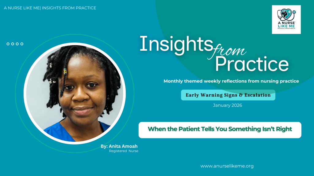 When the Patient Tells You Something Isnβt Right